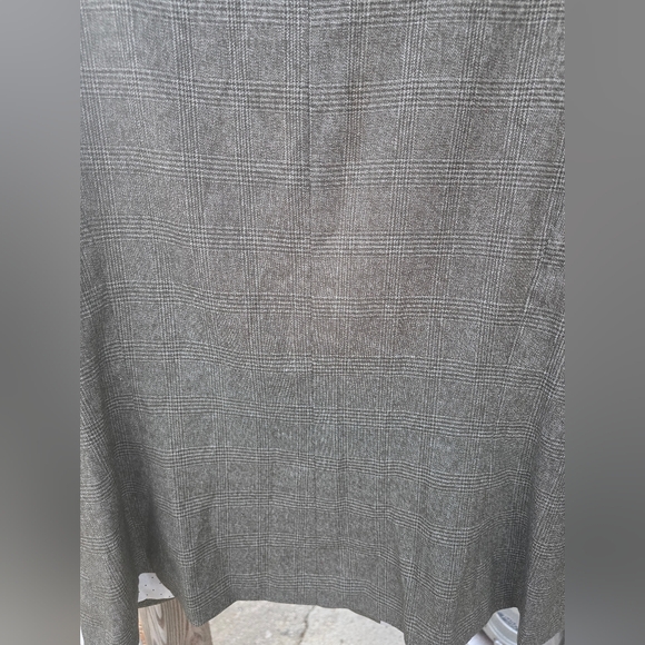 KENSIE Rebekah Textured Plaid Women's Blazer Jacket Plus Size 1X Olive & Blk NWT - Picture 7 of 16